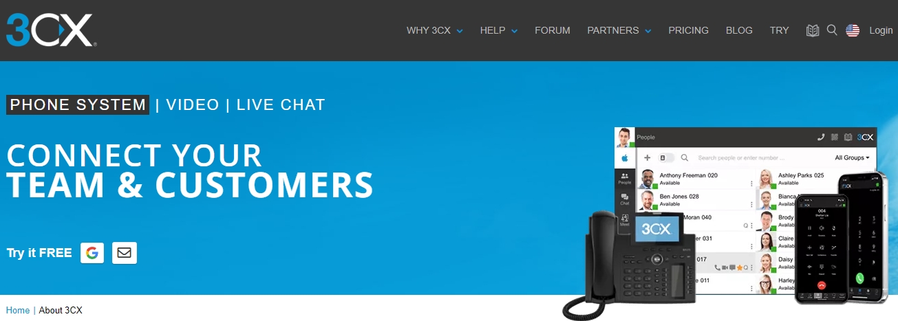 VoIP 3CX Auto Dialer