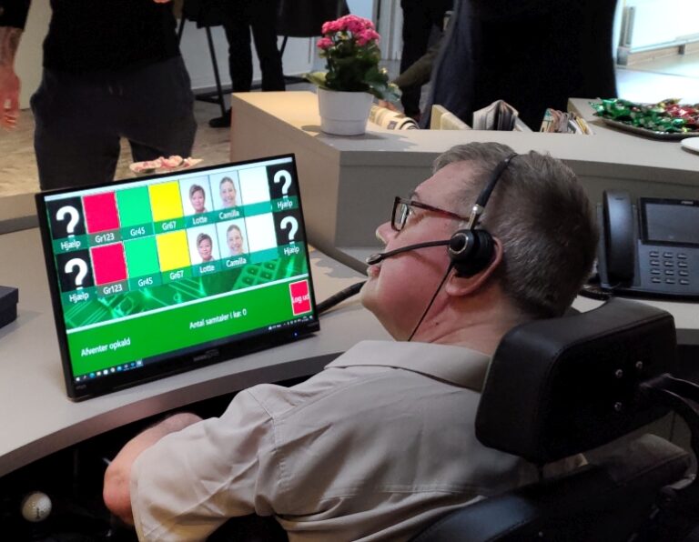 Brugerstyret reception i brug